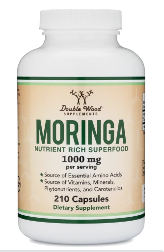 

БАД Double Wood Supplements Moringa 1000 мг 210 капсул
