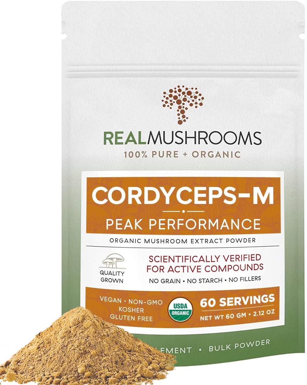 

БАД Real Mushrooms Cordyceps 60 г