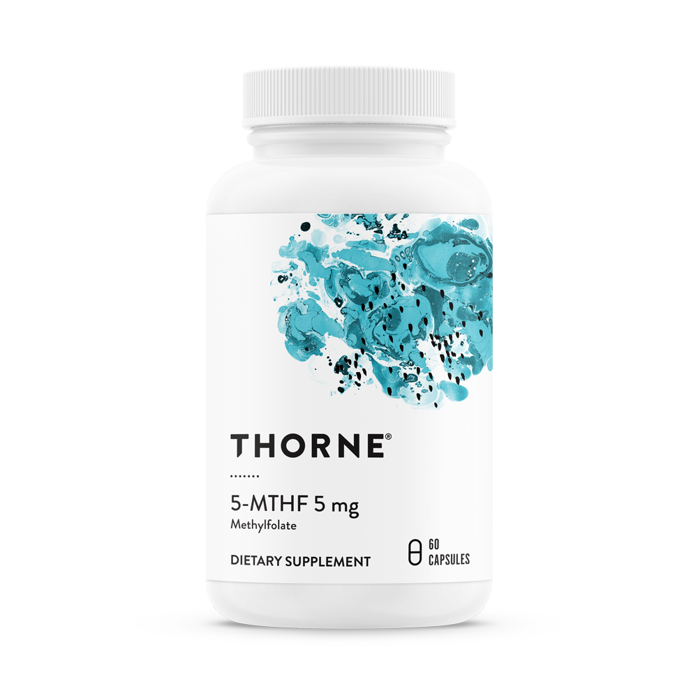 

БАД Thorne Research 5-MTHF 5 мг 60 капсул