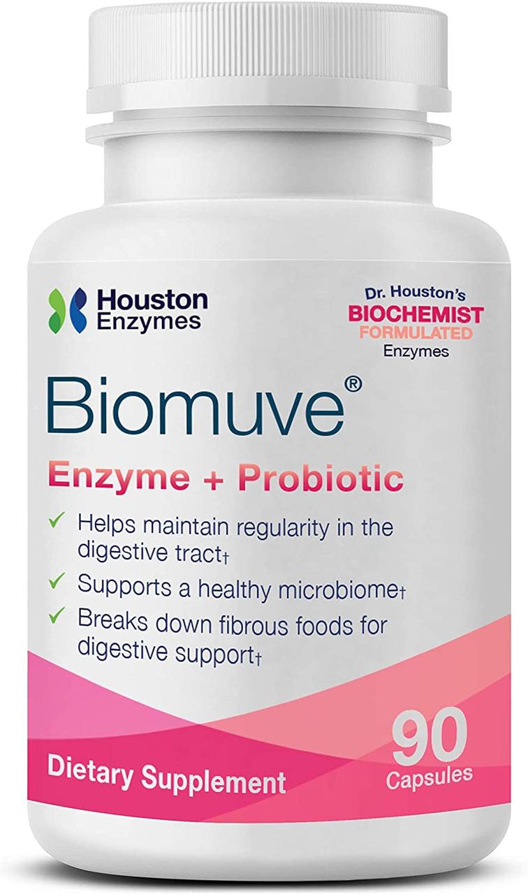 

Пробиотик Houston Enzymes Biomuve Enzyme + Probiotic 90 капсул