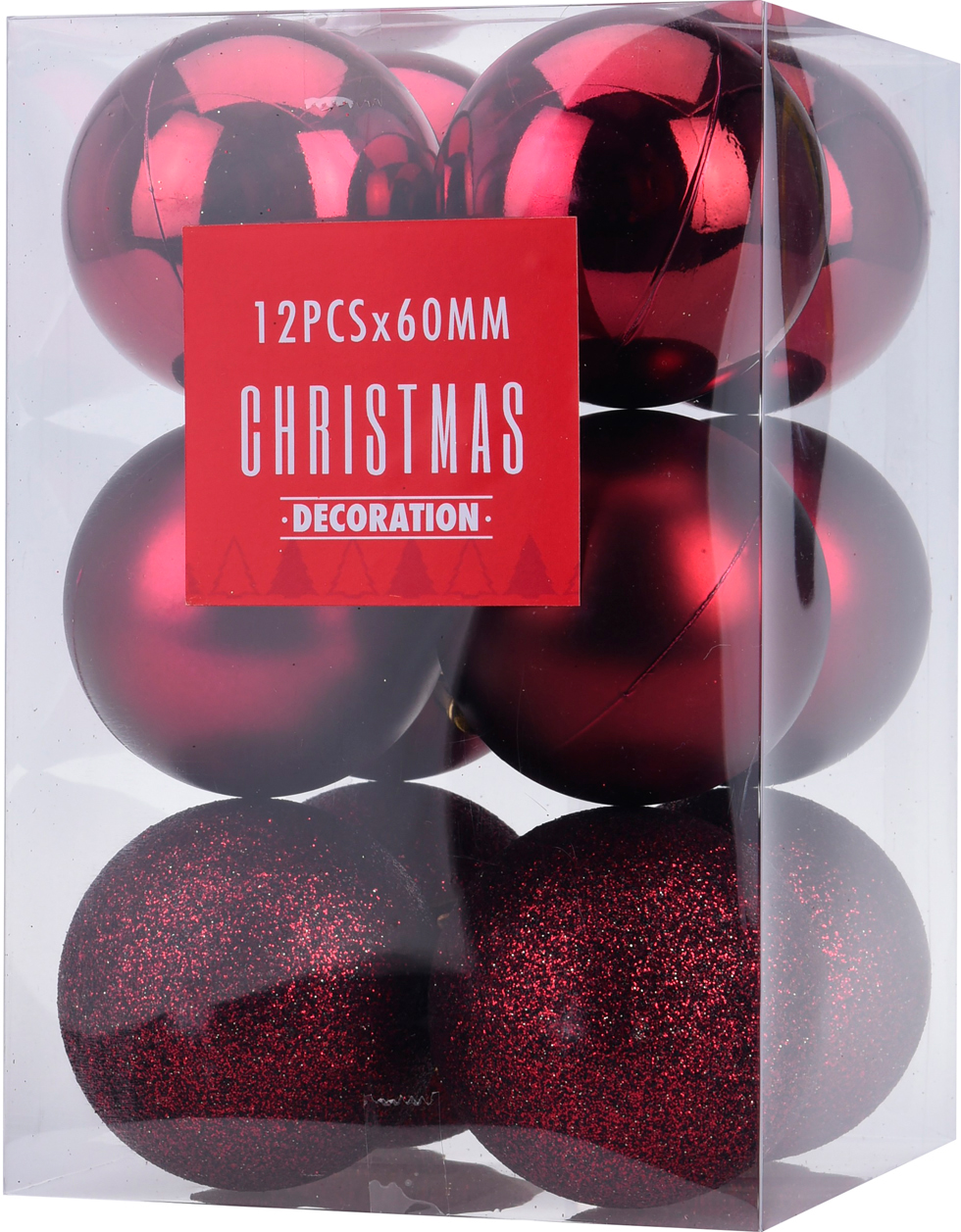 

Набор елочных шаров Christmas Decoration 12 шт (CAN204630)