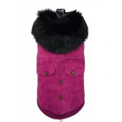 

Куртка для собак Croci Pink Velvet утепленная Розовая 25 см