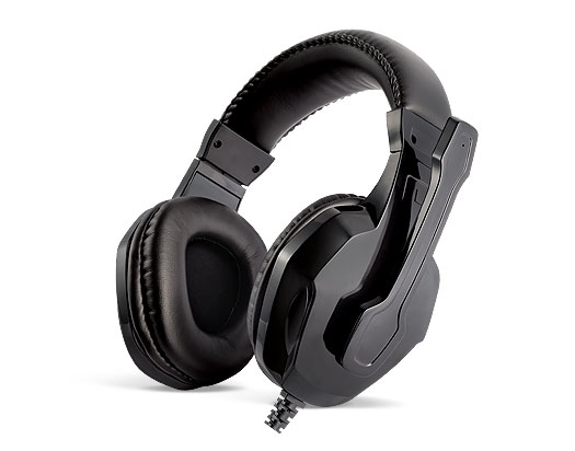 

Стереонаушники с микрофоном REAL-EL GDX-7200 Black (кожаные) (19378)