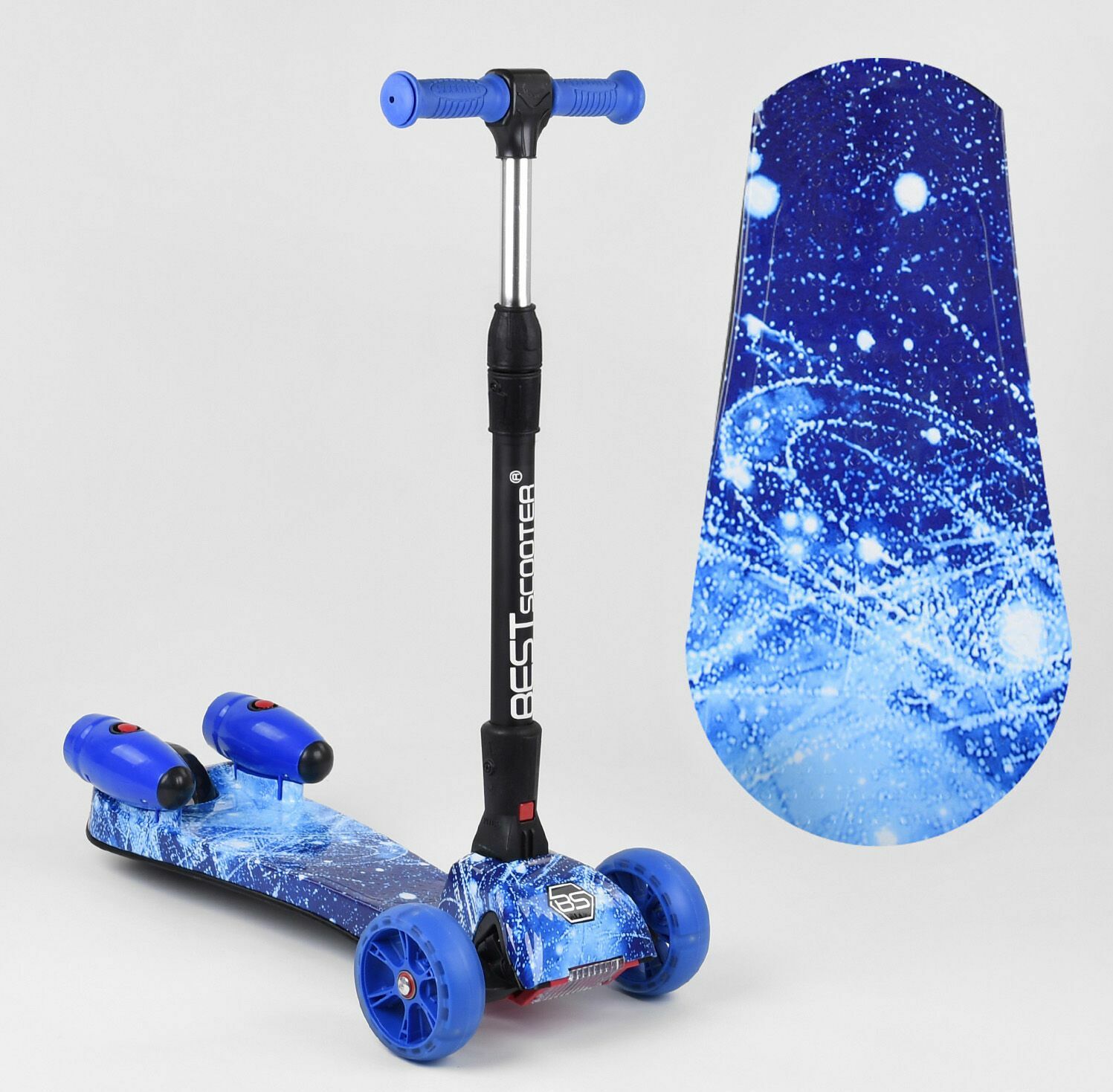 

Самокат "Best Scooter" MAXI" 13455 трехколесный с парогенератором