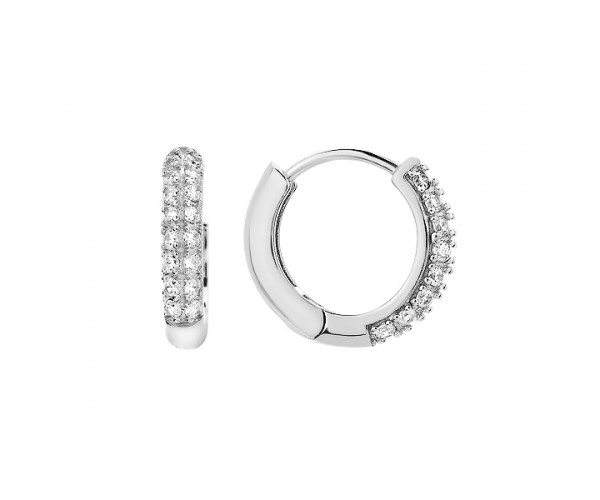 

Серьги-конго серебряные дорожка с фианитами D4015OR1188 R14