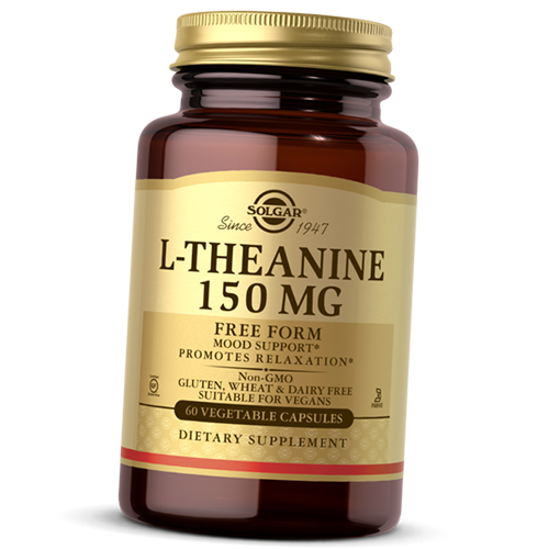 

Теанин, L-Theanine 150, Solgar 60вегкапс (27313014)