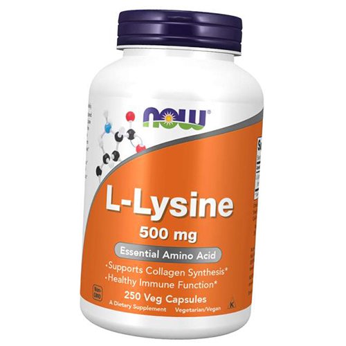 

Лизин, Lysine 500 Caps, Now Foods 250вегкапс (27128017)