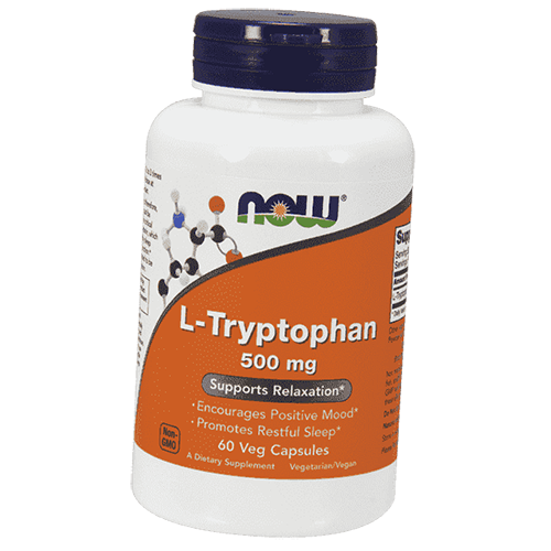 

Триптофан, L-Tryptophan 500, Now Foods 60вегкапс (27128029)
