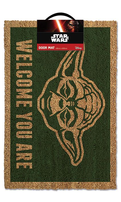 

Напольный коврик Pyramid International Star Wars Yoda - Logo Doormat 600 х 400 мм