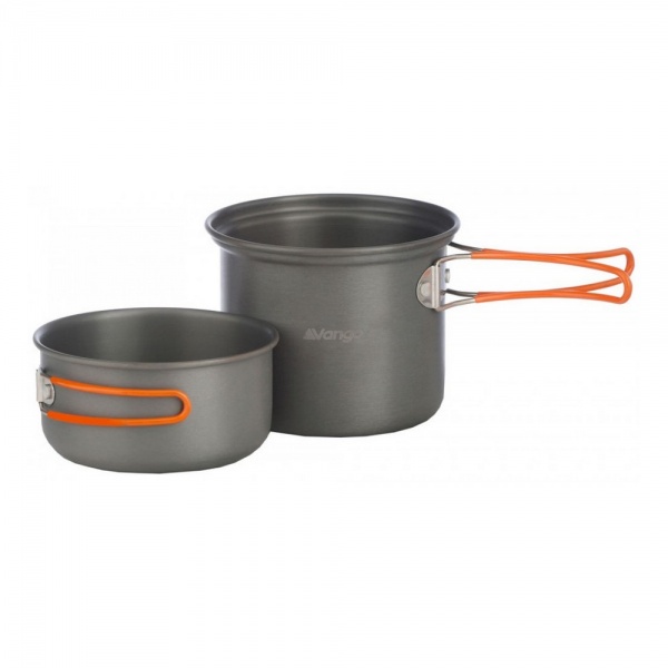 

Набор посуды Vango Hard Anodised Cook Kit 2 Person Grey