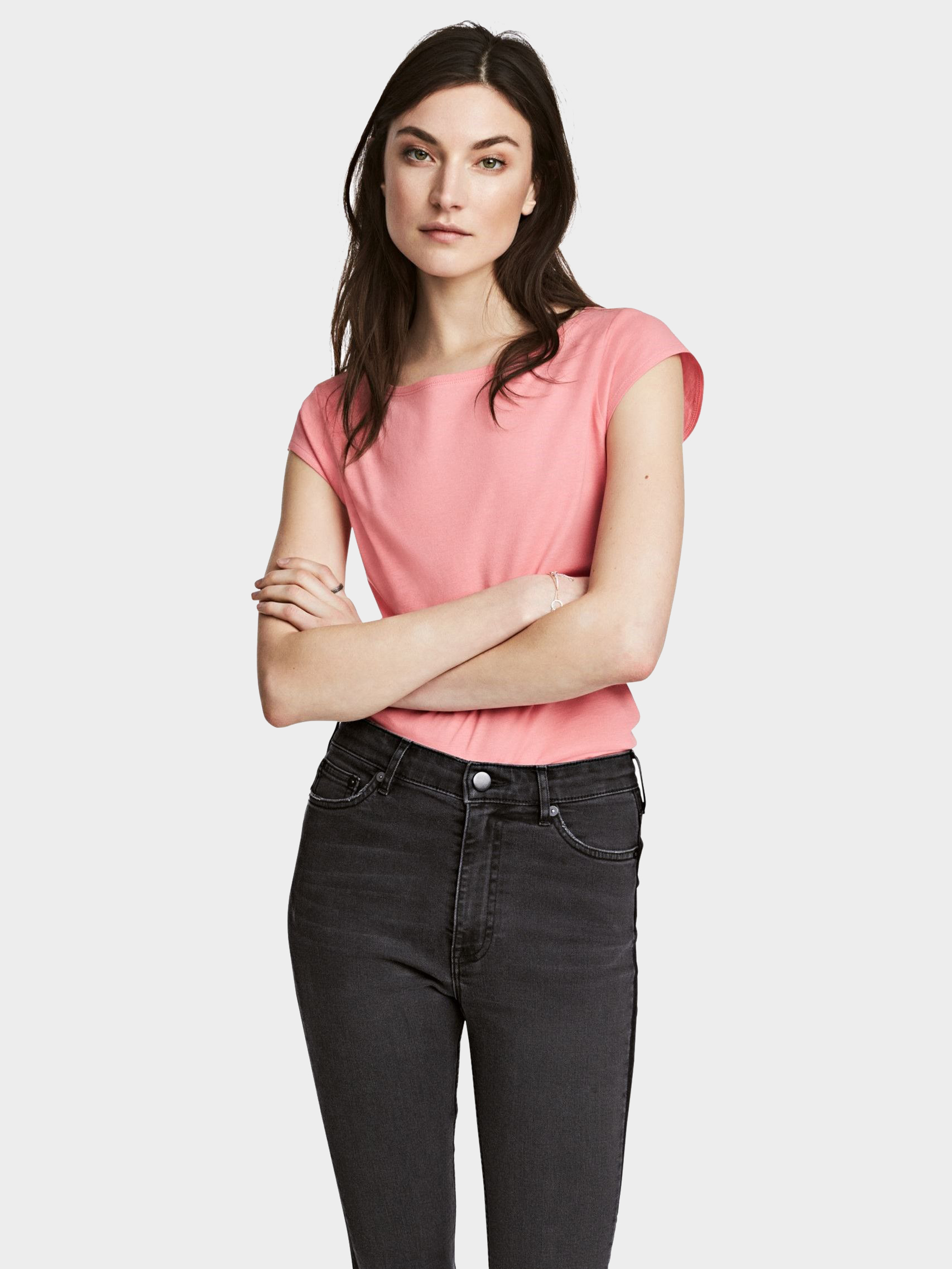 

Футболка H&M 506331512  Розовая, Футболка H&M 506331512 XS Розовая