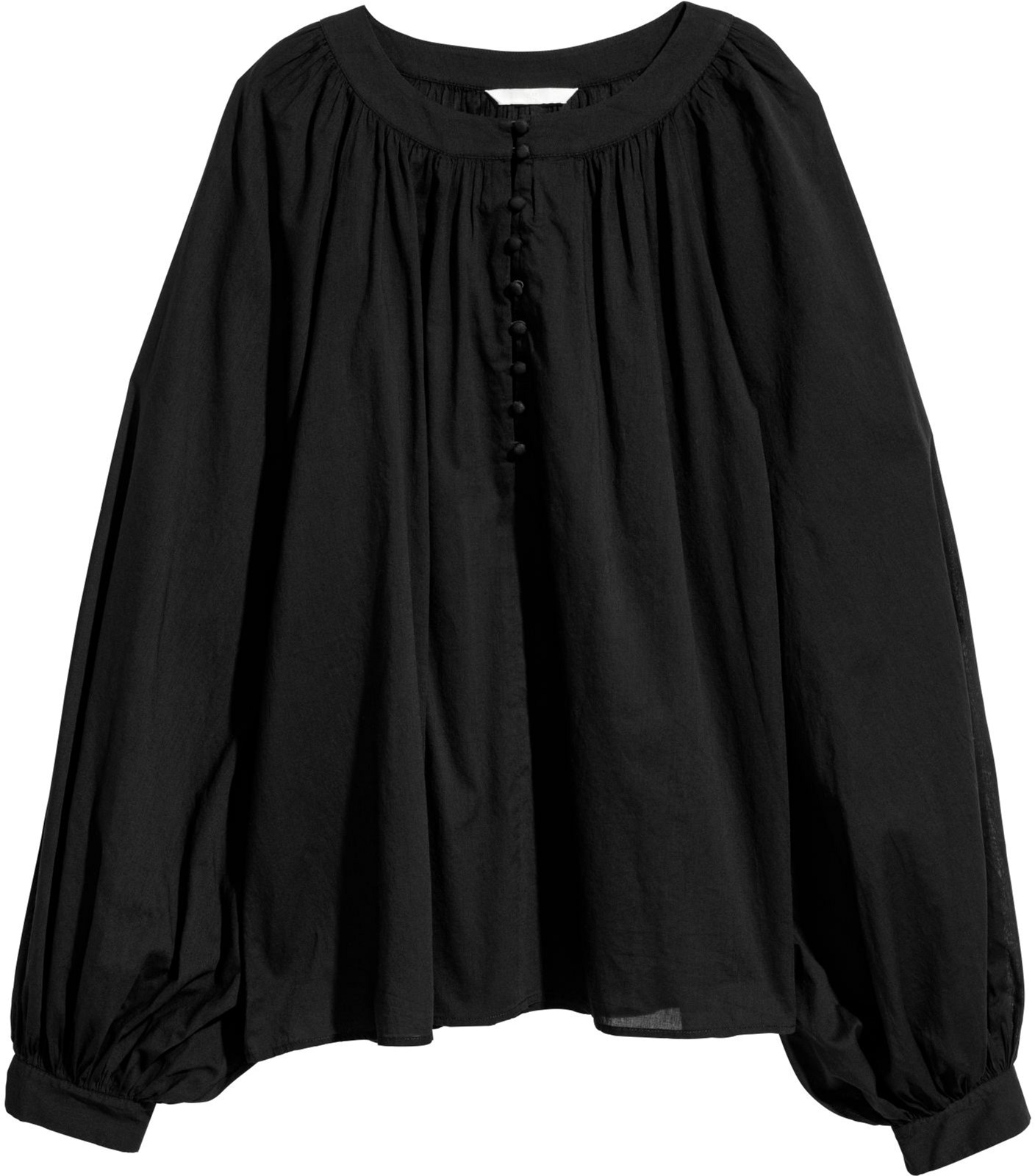 

Блузка H&M 631492712 46 Черная