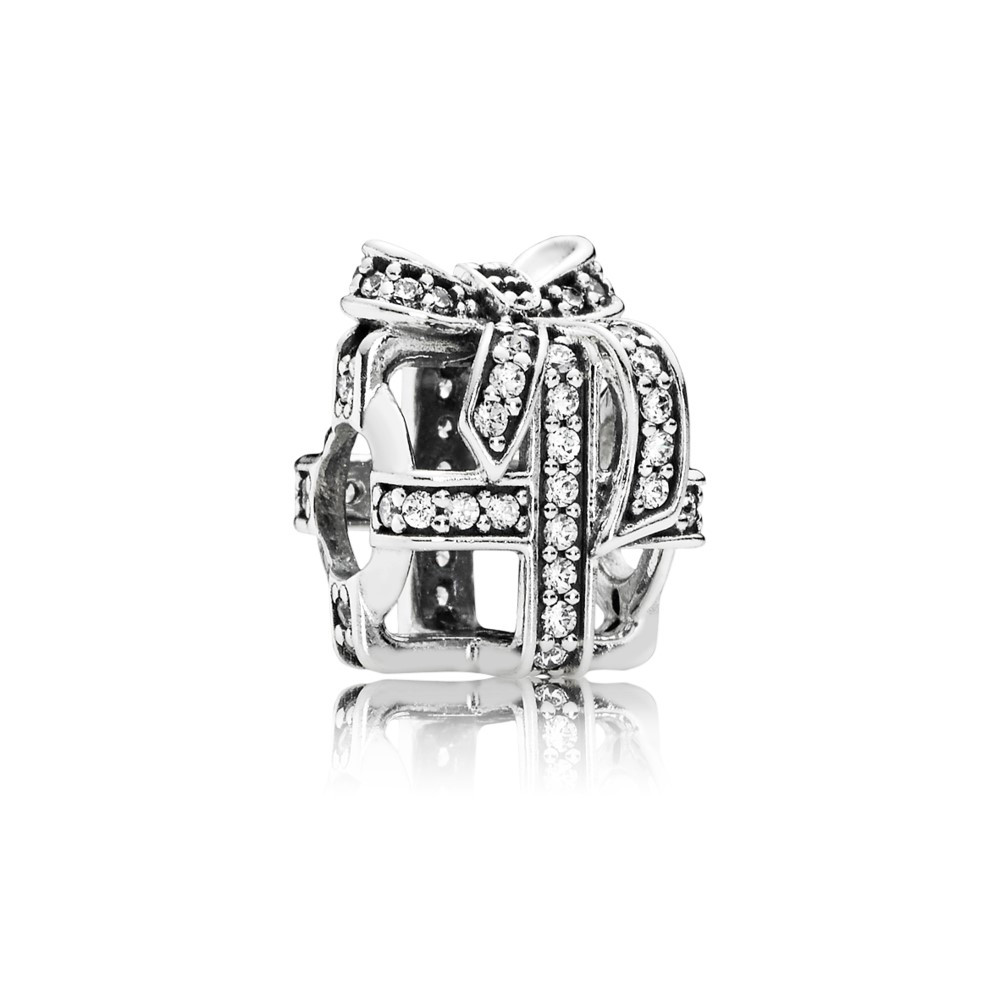 

Серебряный Шарм Пандора Подарок 791766CZ