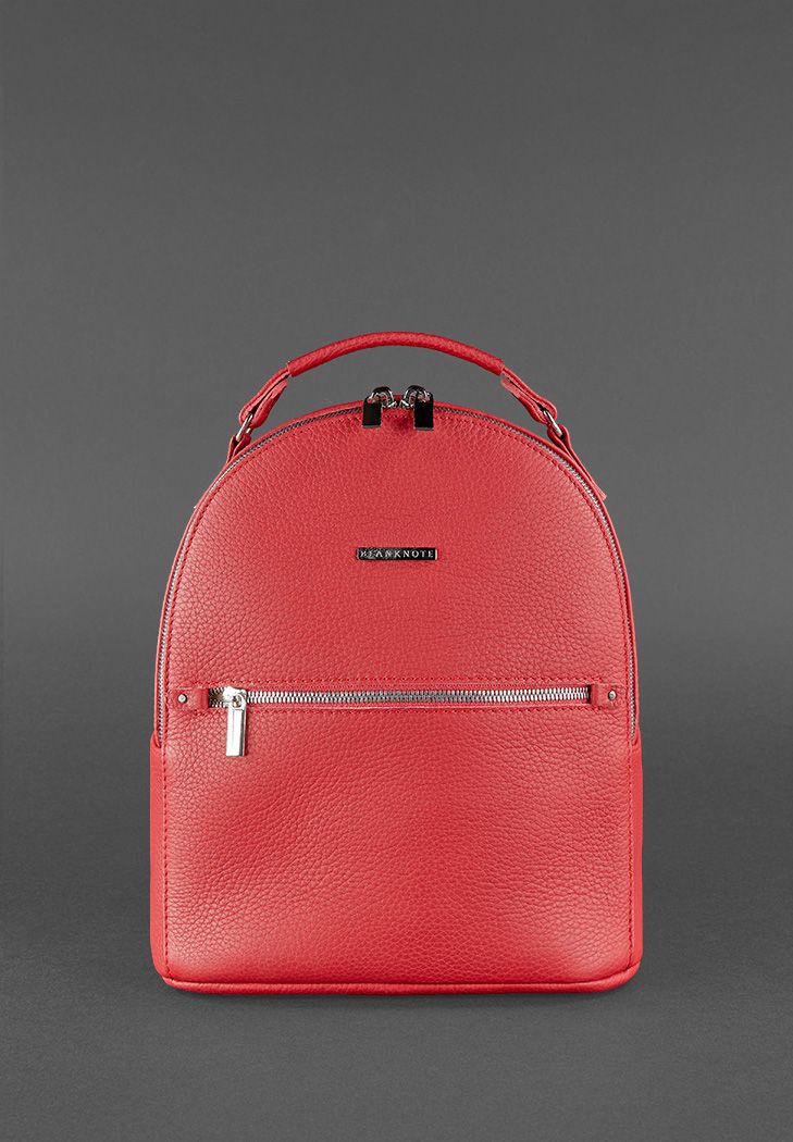 

Кожаный женский мини-рюкзак BlankNote Kylie Рубиновый 29 х 23 х 10 см (BN-BAG-22-rubin)