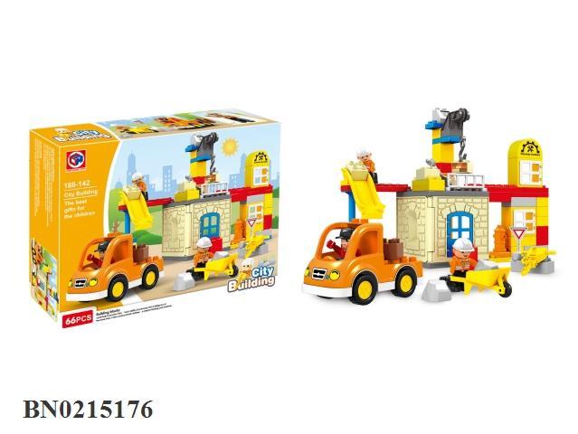

Конструктор Kid's Home Toys Строительная площадка, крупные детали 65 элементов