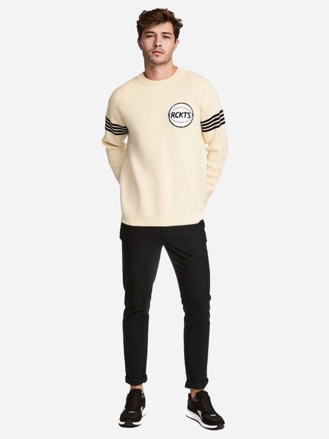 

Джемпер H&M 2101-5389666 M Молочный