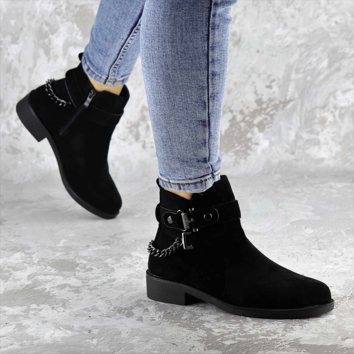 

Ботинки женские Fashion Lade 1396 41 размер 25,5 см Черный