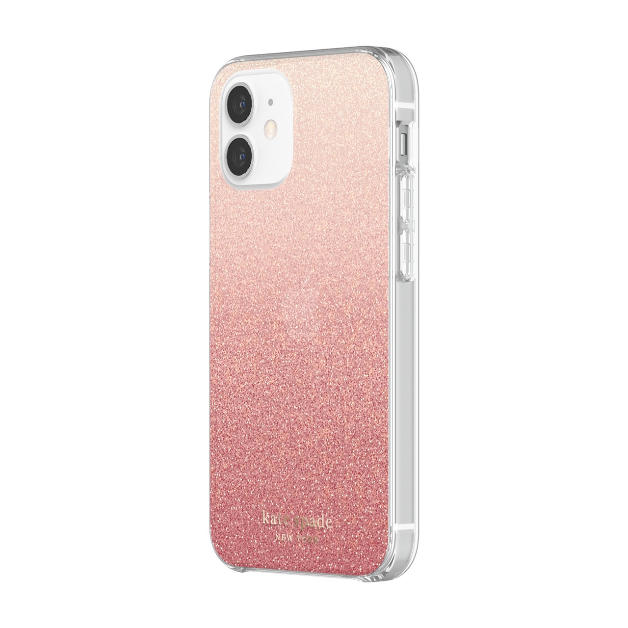 

Чехол для телефона Kate Spade new york Protective Hardshell Case (1-PC Comold) for iPhone 12 mini - Glitter Ombre Sunset Pink/Multi (KSIPH-151-GLOSN)