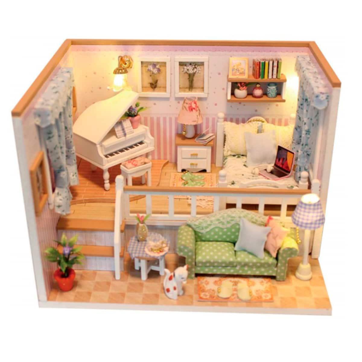 

Конструктор интерьерный 3D (Румбокс) DIY House Hongda craft Because of you (M026)