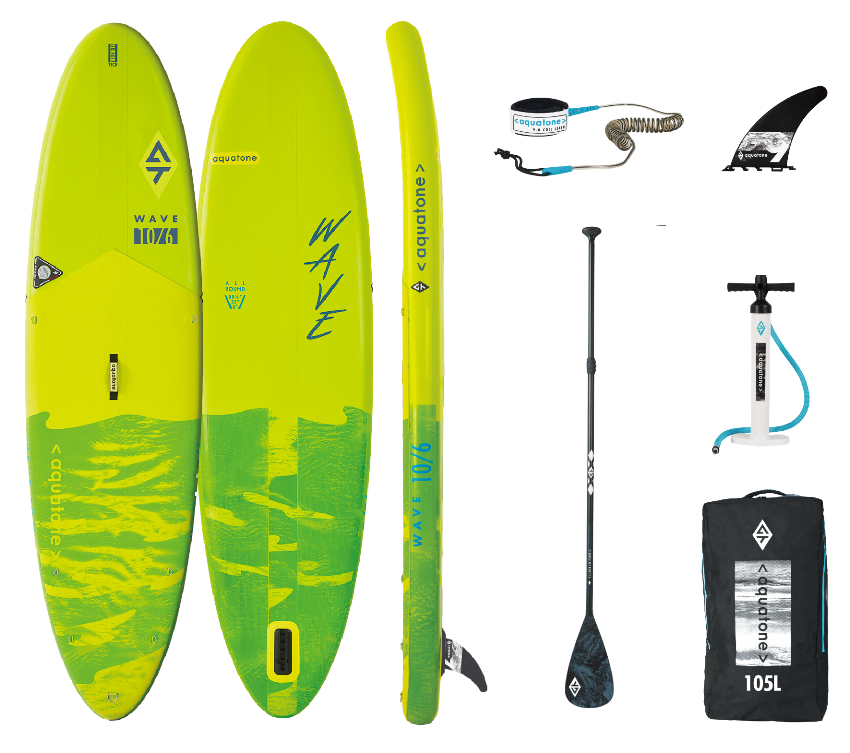 

Универсальная надувная SUP доска AQUATONE WAVE 10.6
