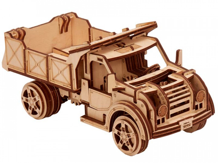

Деревянный 3D конструктор Wood Trick Грузовик 215 деталей