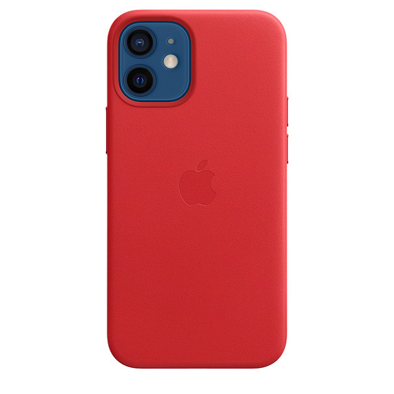 

Чехол ARS Leather case MagSafe для iPhone 12 mini Red (LC-0202)