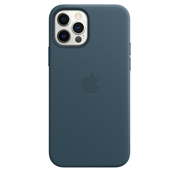 

Чехол ARS Leather case MagSafe для iPhone 12 Pro Baltic Blue (LC-0211)