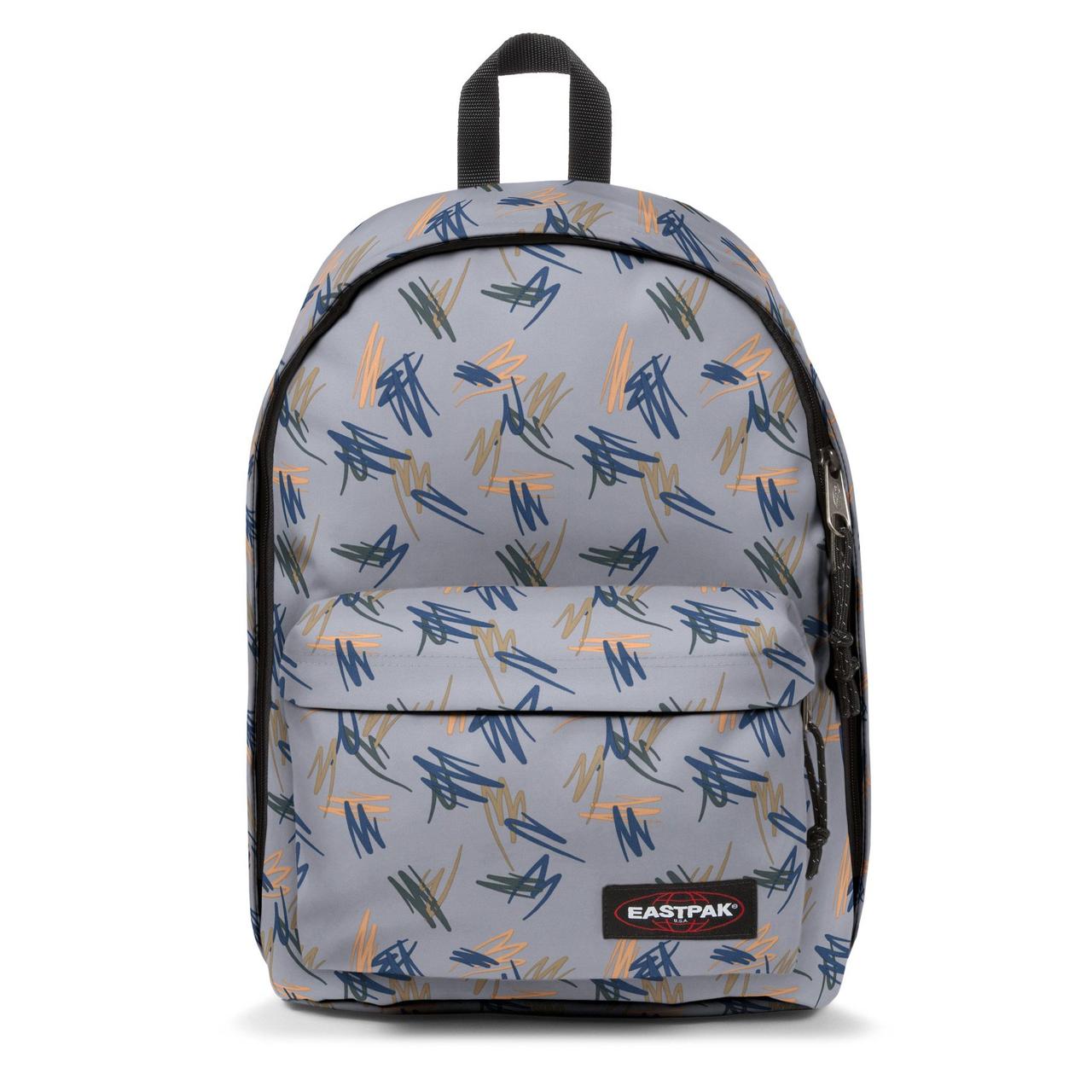 

Рюкзак Eastpak Out Of Office Scribble Local, 27 л, светло-серый