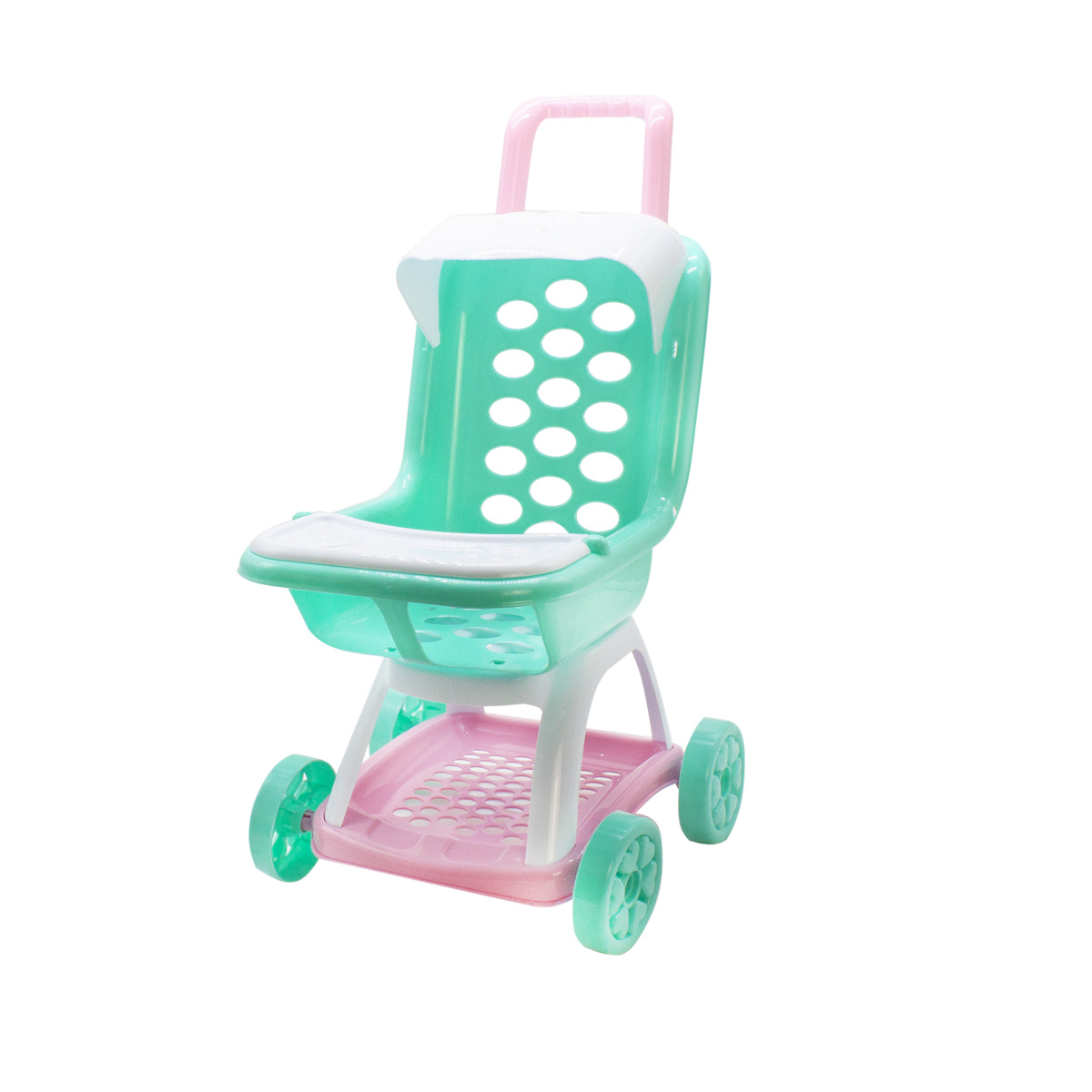 

Коляска с козырьком и столиком бирюзовая Kinderway (KW-37-002) (107520)