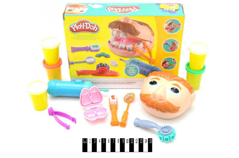 

Пластилиновый набор Play Doh стоматолог play doh (PD8605) (51436)