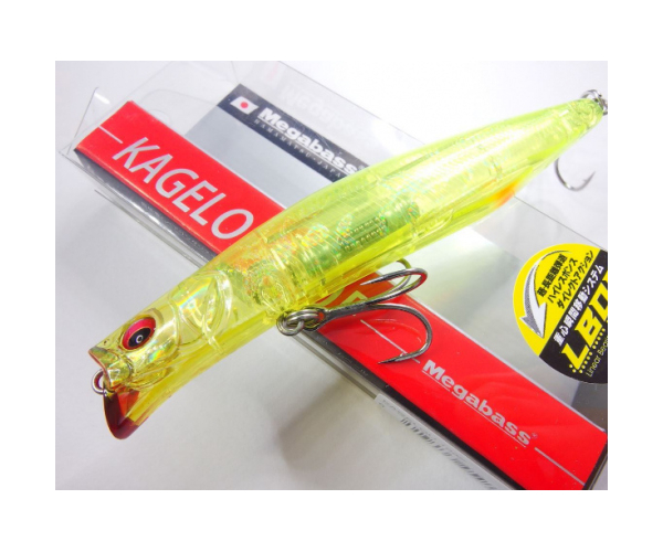 

Воблер Megabass KAGELOU 100F col. GP RM YELLOW VENUS (арт.1234909932819)