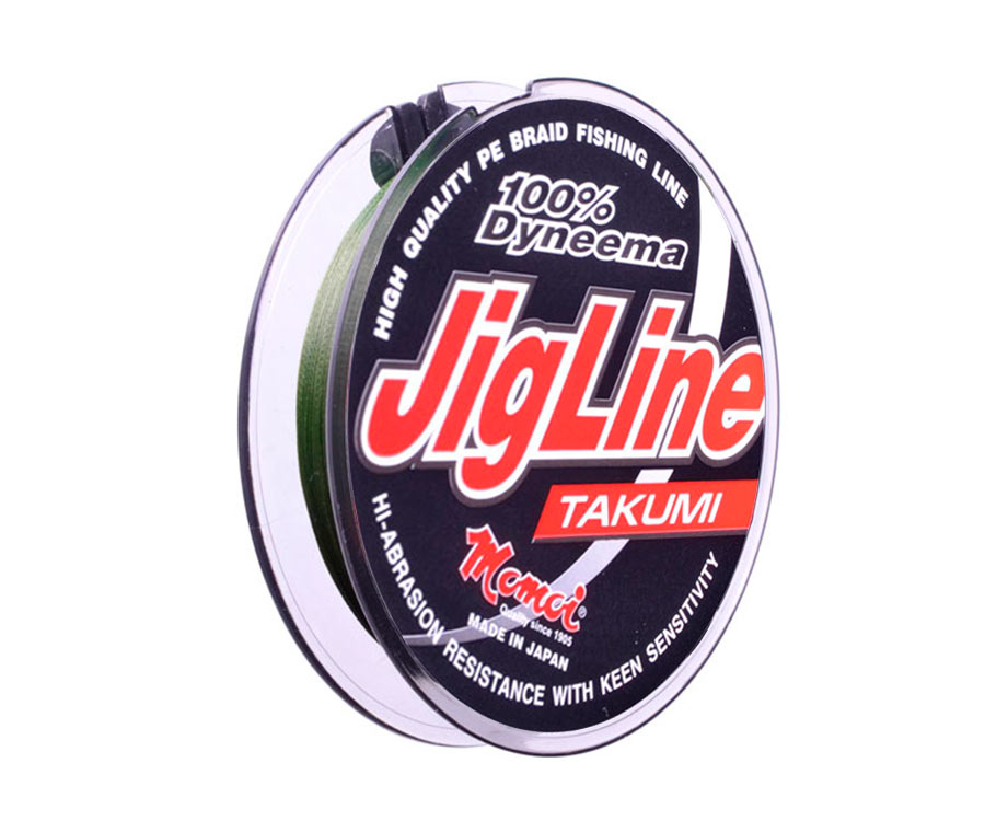 

Шнур Momoi JigLine Takumi Moss Green 125м 0.1мм (арт.3838MJLT-010MG)