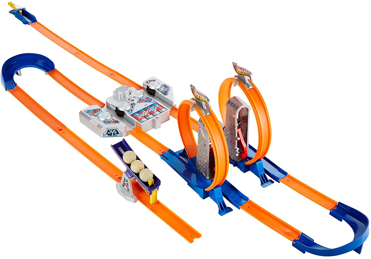 

Трек Хот Вилс Двойное ускорение Hot Wheels Track Builder Total Turbo Takeover