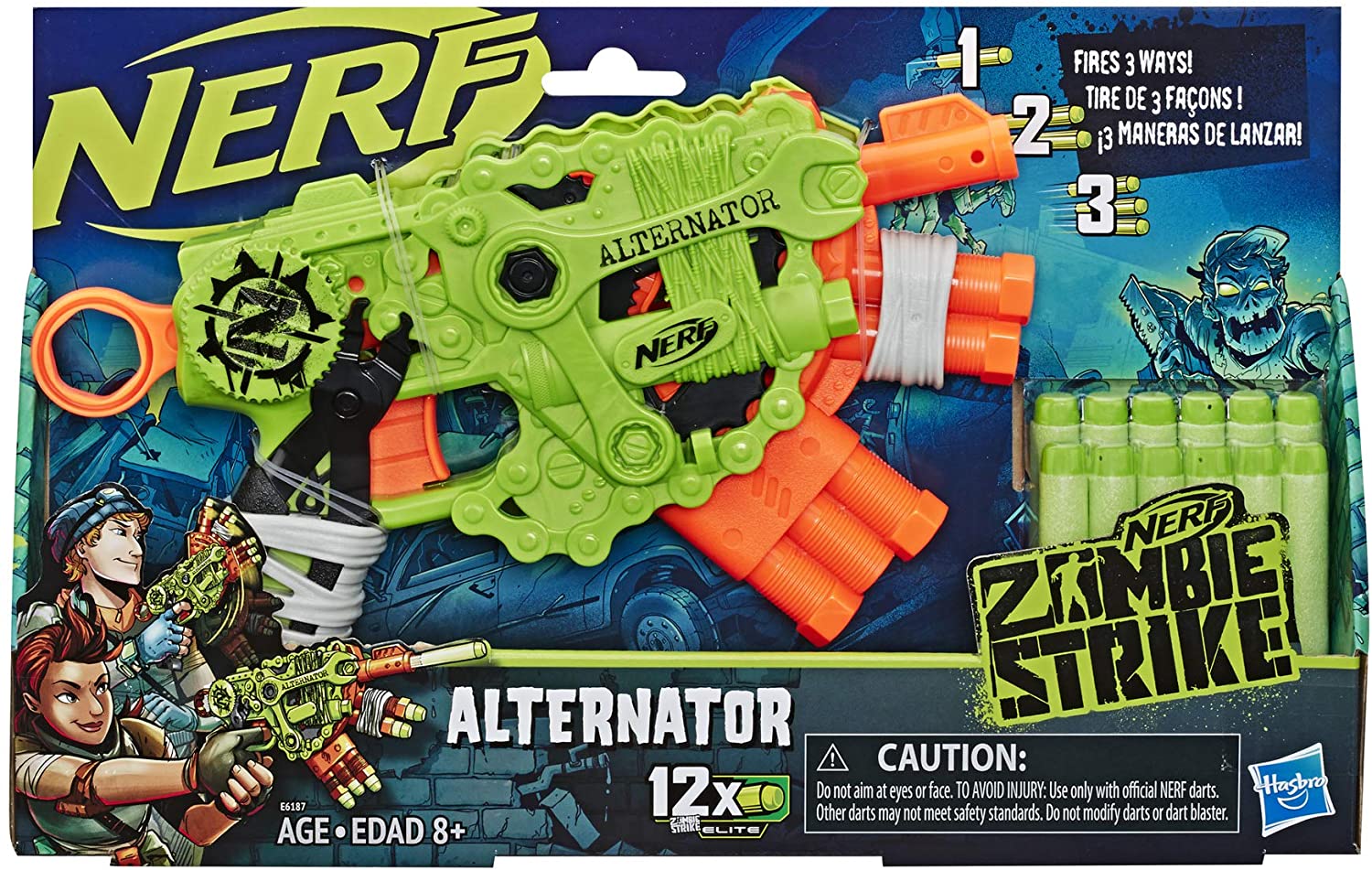 Nerf zombie strike store alternator