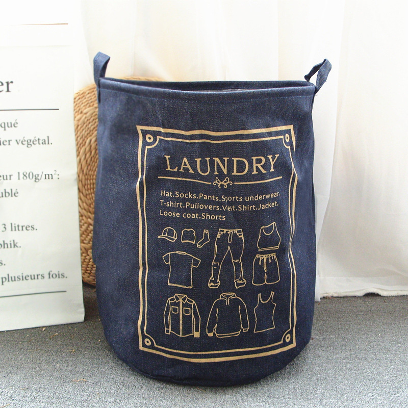 

Корзина для игрушек, белья, хранения Laundry Berni Home Синий (57289)