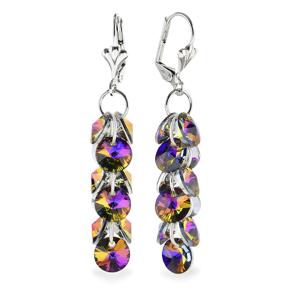 

Серьги KOBI Selena со Swarovski модели 7740-0820-296