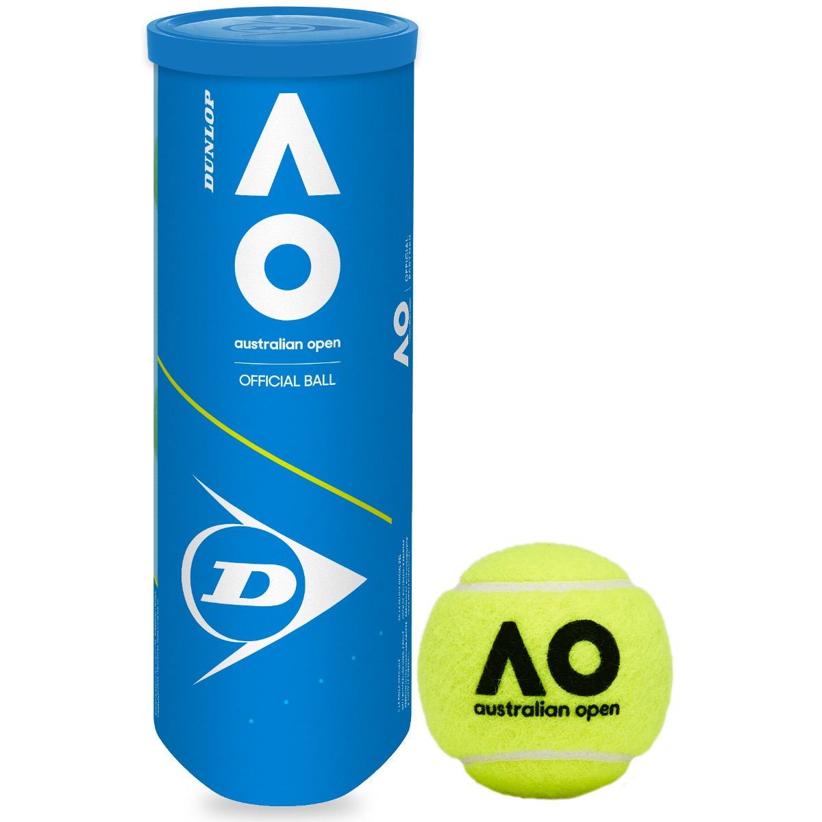 

Мячи для большого тенниса DUNLOP AUSTRALIAN OPEN 4 Ball