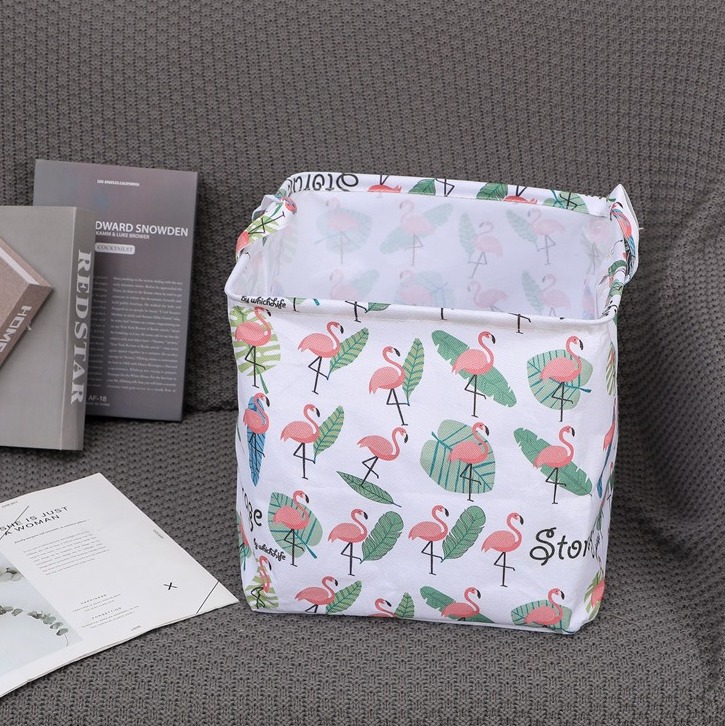 

Корзина для игрушек, белья, хранения Pink flamingo Berni Home Зеленый (57252)