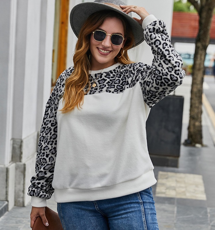 

Свитшот женский флисовый Mellow Berni Fashion PLUS (4XL) Белый