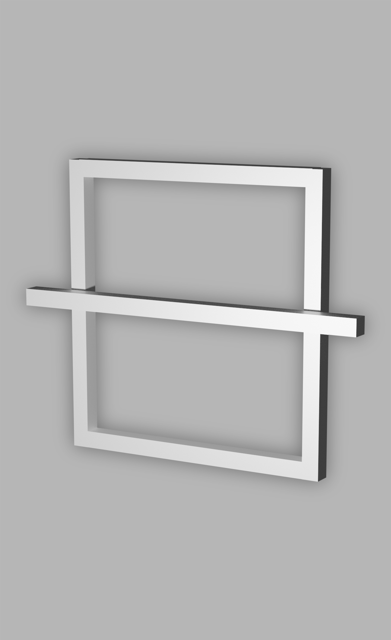 

Полотенцесушитель Genesis-Aqua One 53x53 см Белый