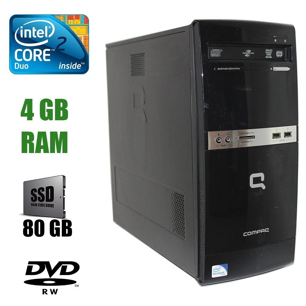 Б/у HP Compaq 500B MT / Intel Core 2 Duo E7500 (2 ядра по 2,93GHz) / 8 ...