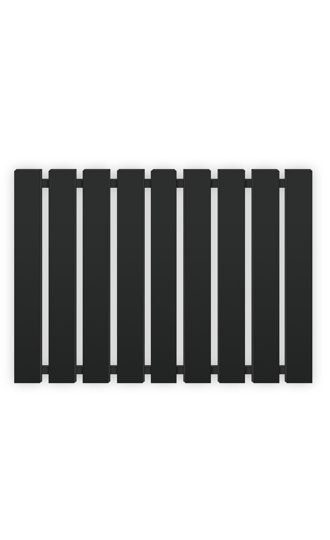 

Полотенцесушитель Genesis-Aqua Batteria 120x60 см Черный