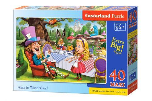 

Пазлы Макси Castorland "Алиса в стране Чудес", 40 элементов