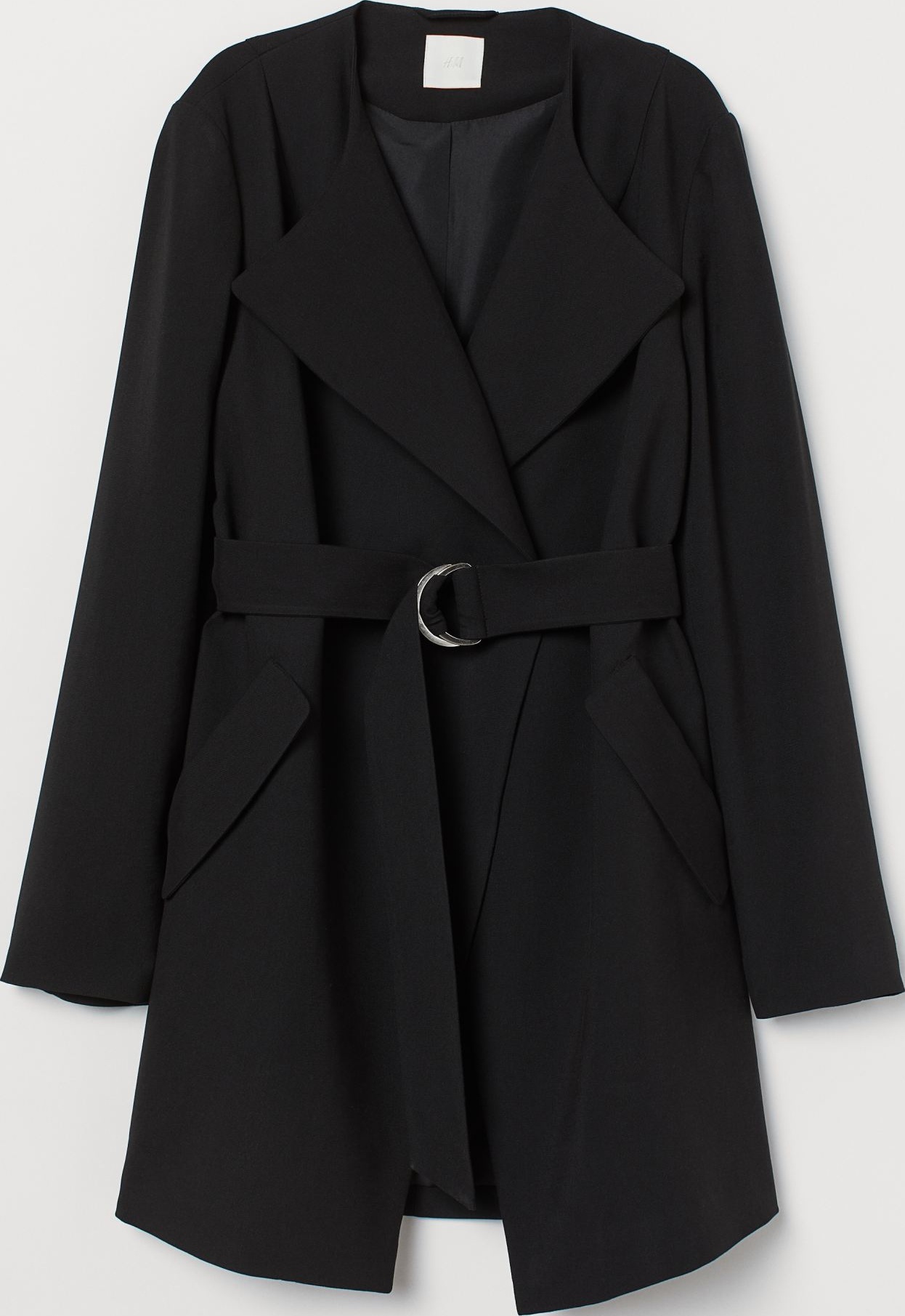 

Пальто H&M 1712-8335481 L Черное