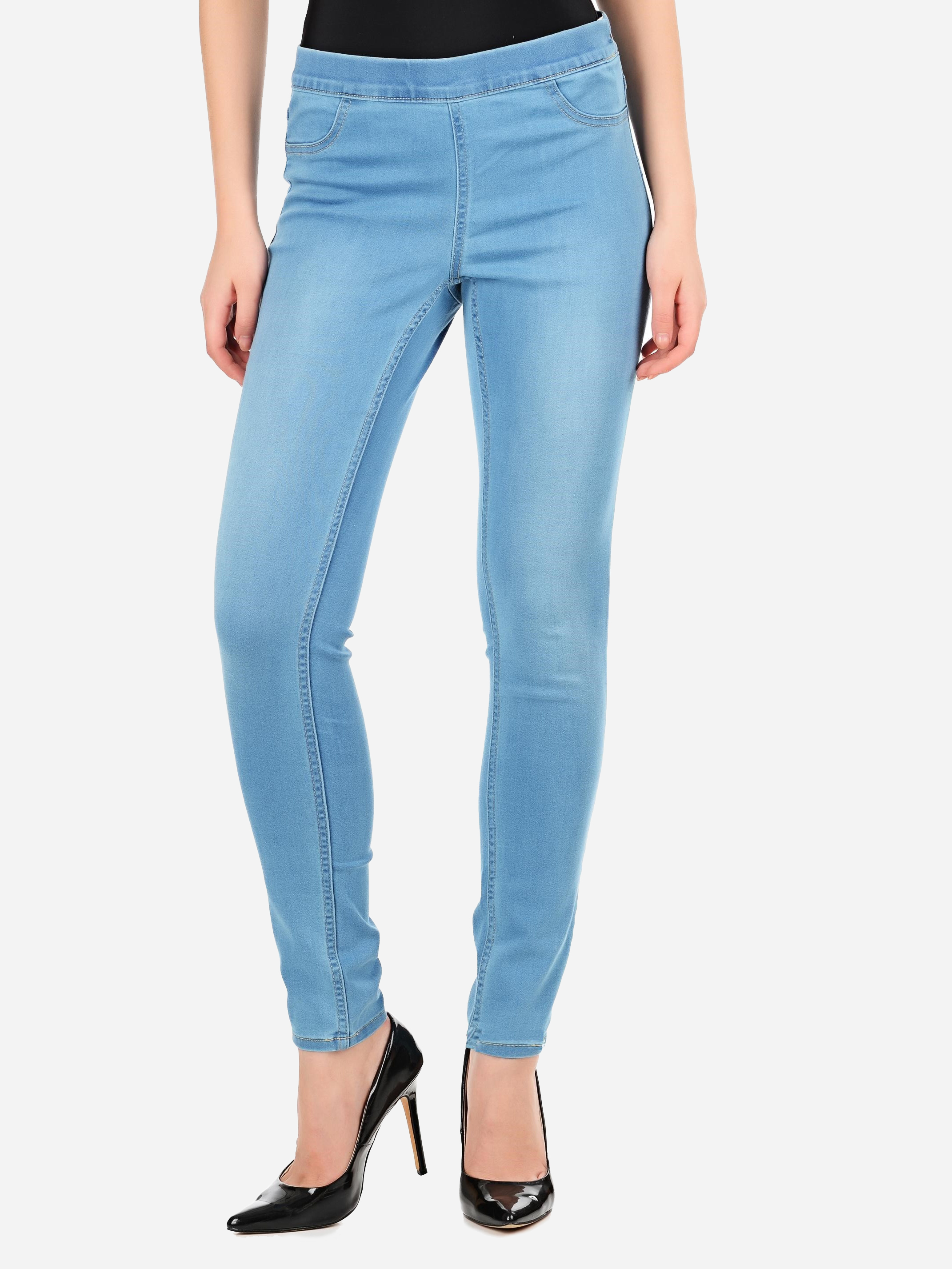 

Джеггинсы H&M 1412-2323911 34 Голубые