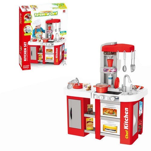 

Игровой набор Limo Toy Кухня 922-46A, 53 предмета, свет, звук, 73х11,5х57 см