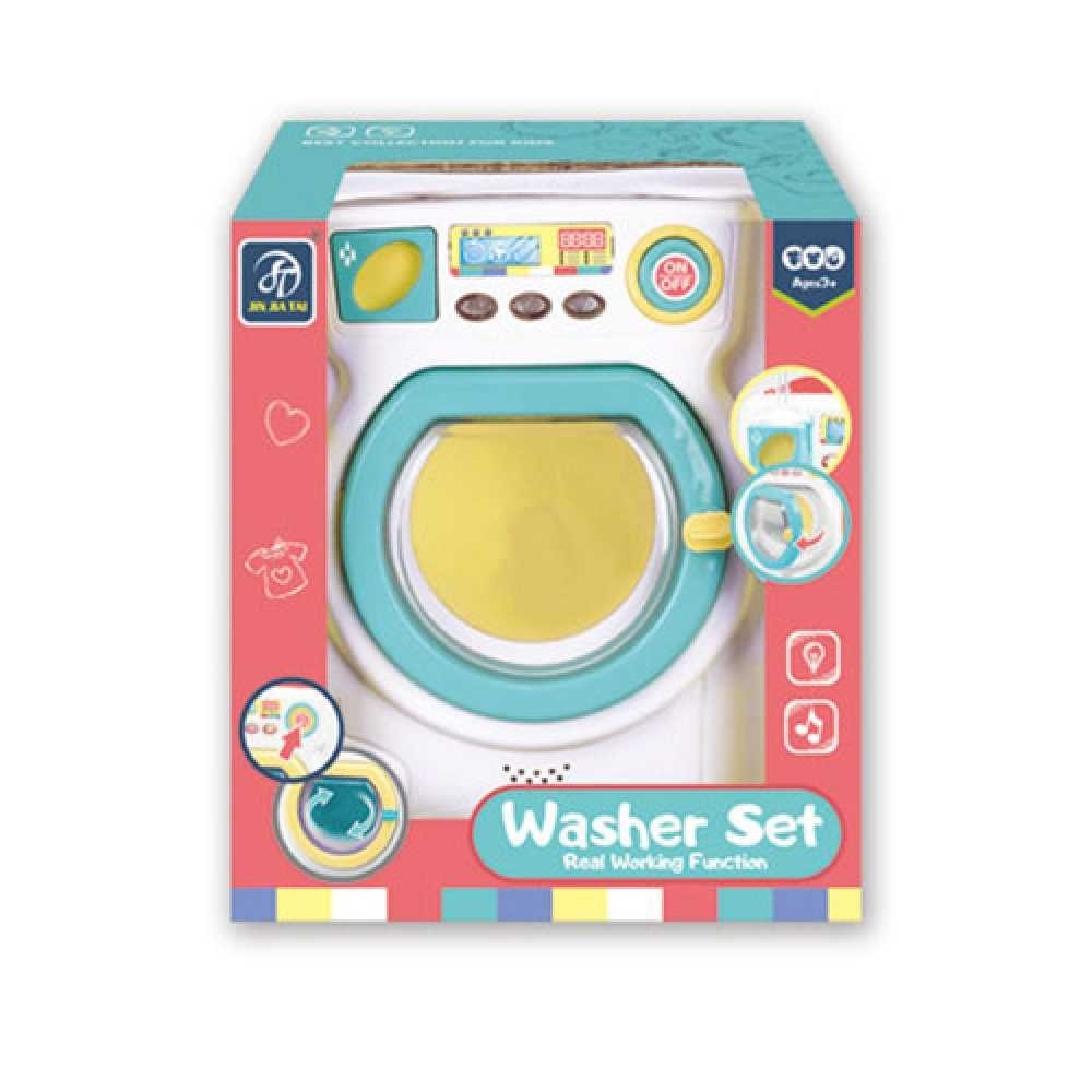 

Стиральная Машина Shantou, Washer Set 7915, вращается барабан, звук, свет, 20-22-14,5 см