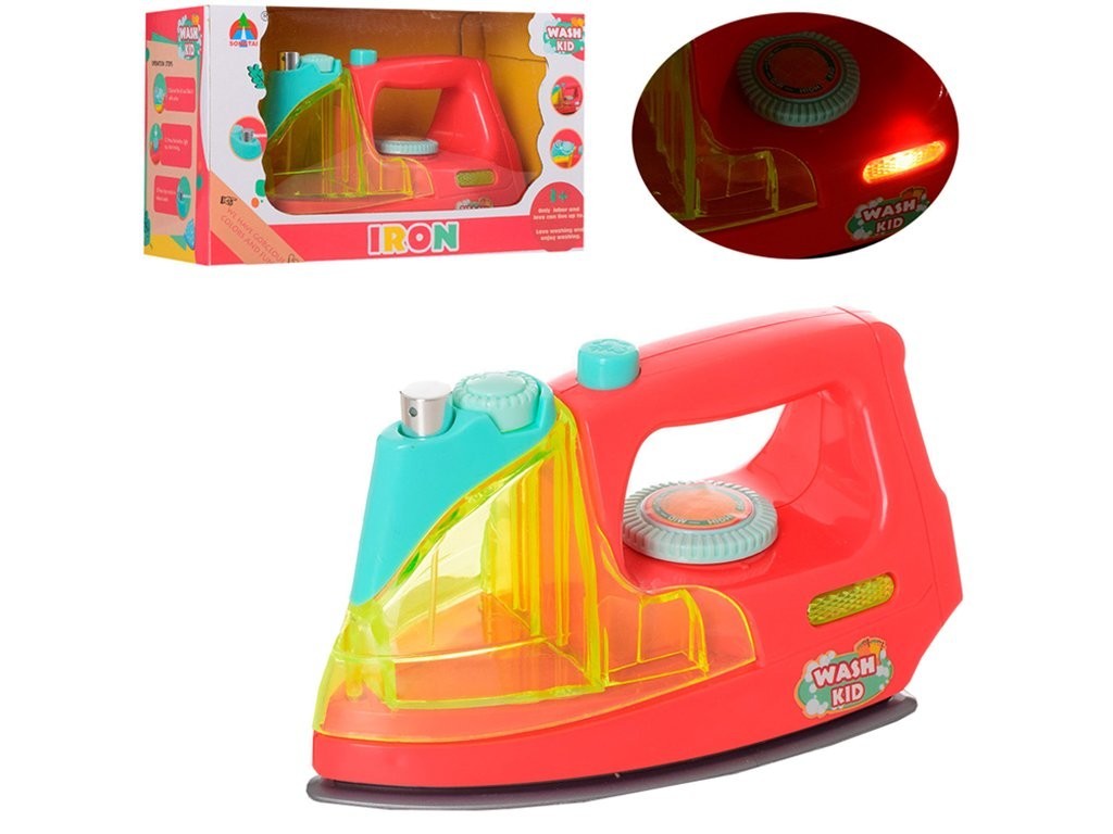 

Утюг Wash KID 6201, SongTAI, свет, звук, брызгает водой, 24,5х12х14,2 см