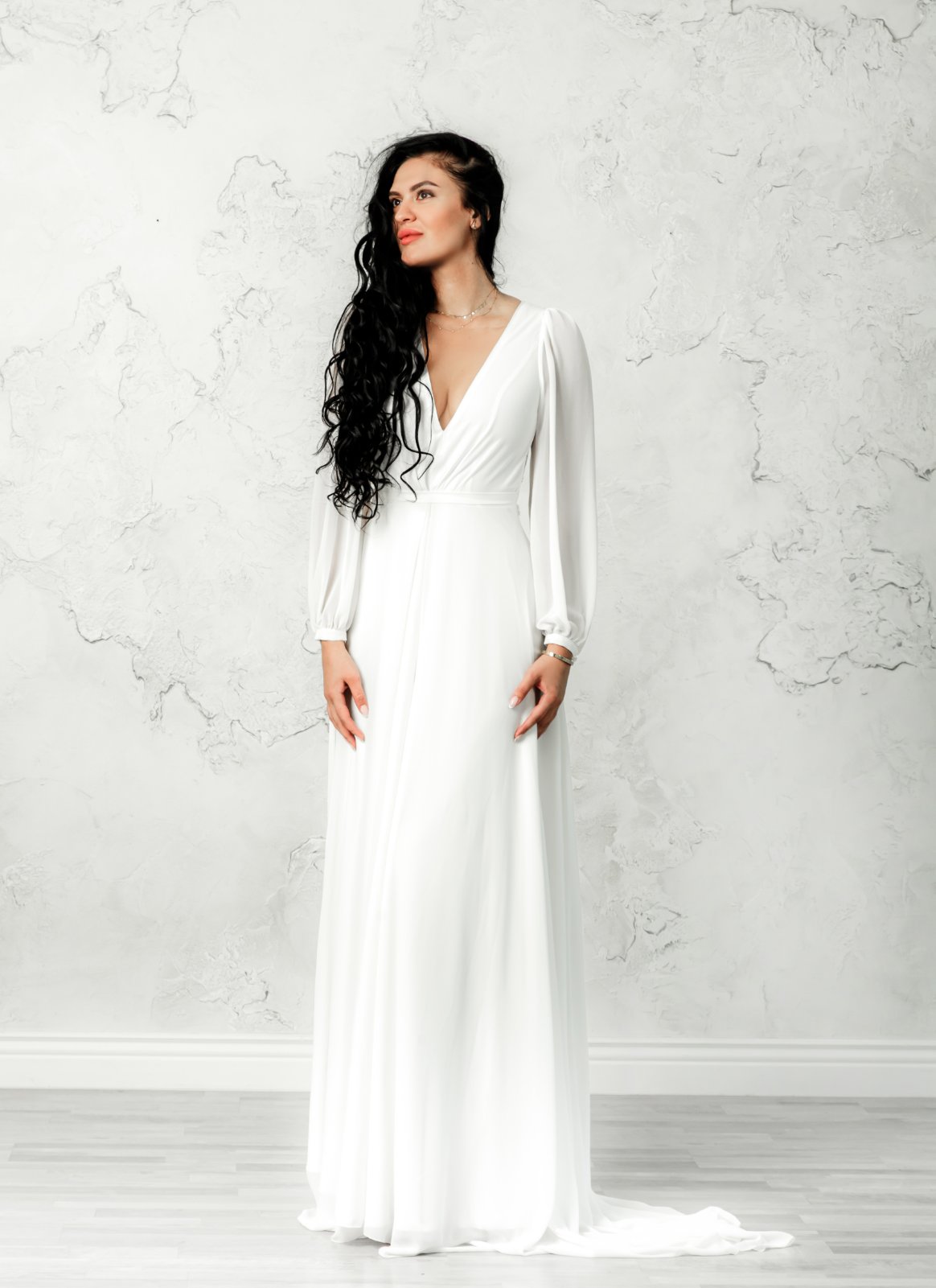 

Свадебное платье ANGEL FASHION DRESS DALIDA 46 белый