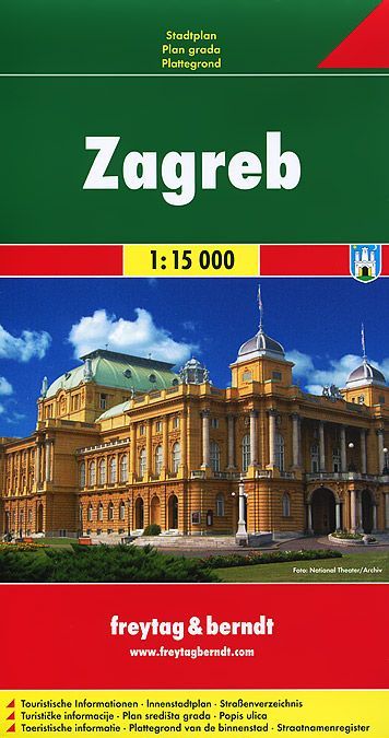 

Zagreb: Stadtplan